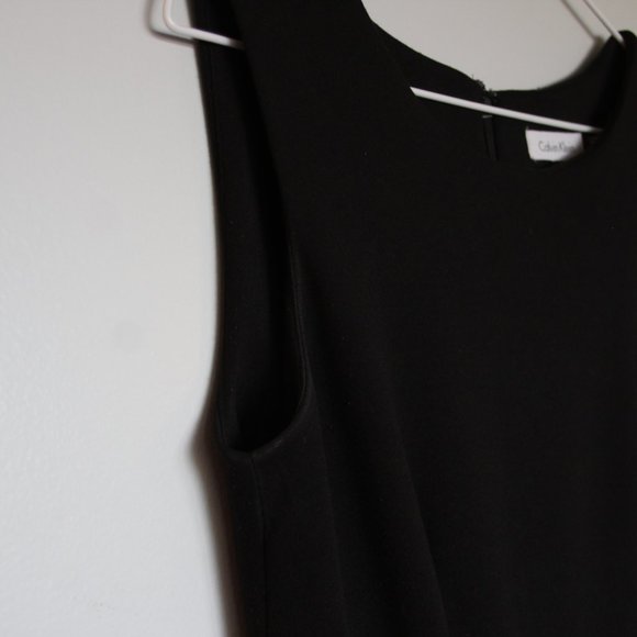 ✨🎹Calvin Klein Black & White Striped Dress - Picture 7 of 11